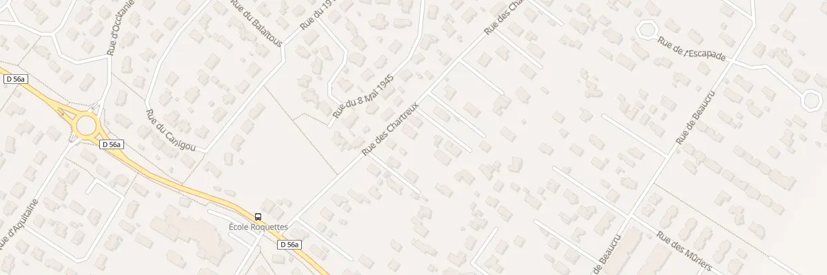 Plan du 30 Rue des Chartreux à Roquettes