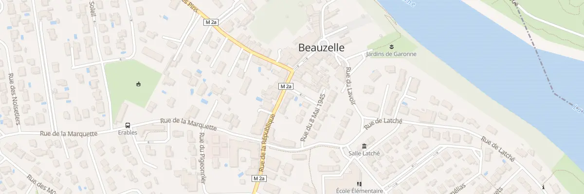 Plan du 5 Rue de la République à Beauzelle