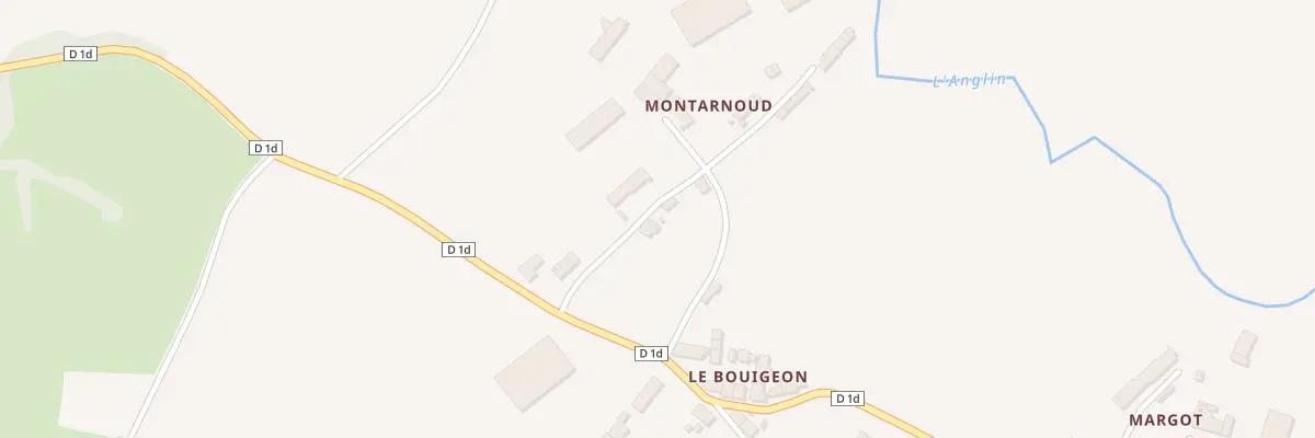 Plan du 7 Montarnoud à La Châtre-Langlin