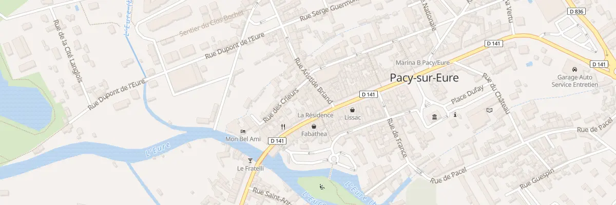 Plan du 31 Rue Edouard Isambard à Pacy-sur-Eure
