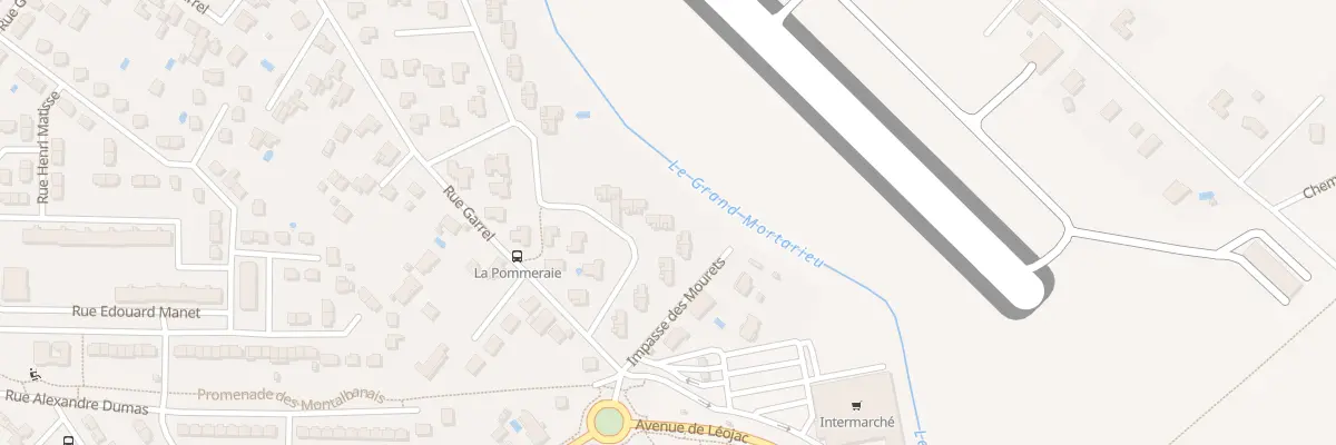 Plan du 59 Rue Léon Blum à Montauban