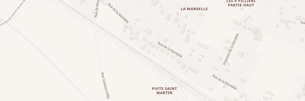 Plan du 59 Rue de la Mardelle à Noyers-sur-Cher