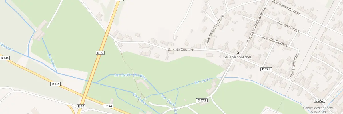 Plan du 11 Rue de Couture à Bonneval