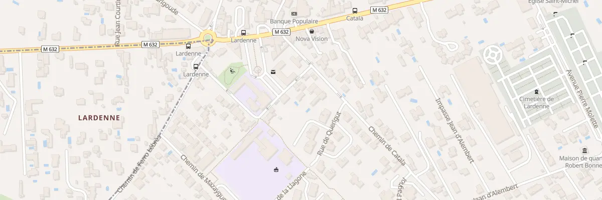 Plan du 51B Che de Catala à Toulouse