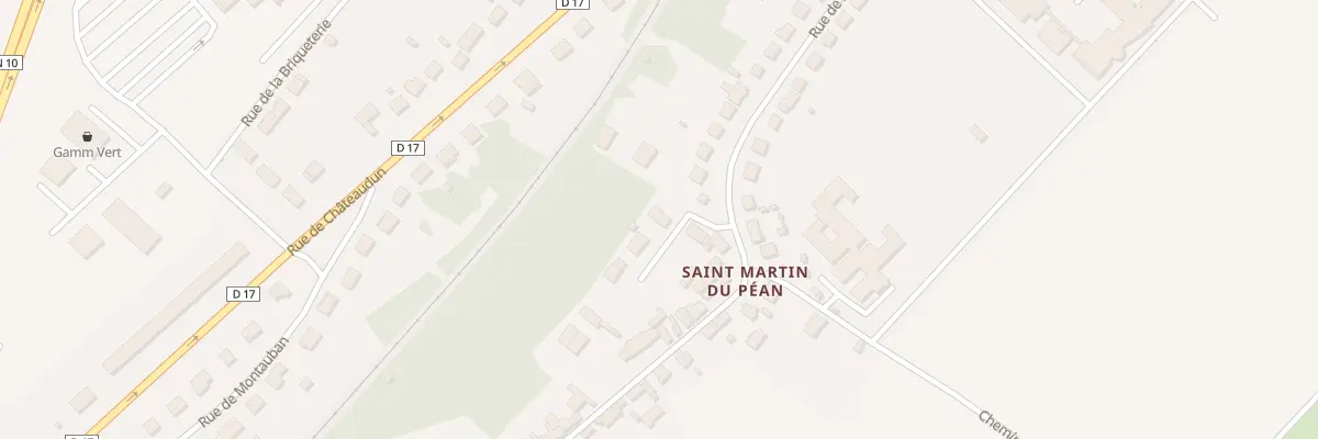 Plan du 60A Rue de Saint Martin à Bonneval