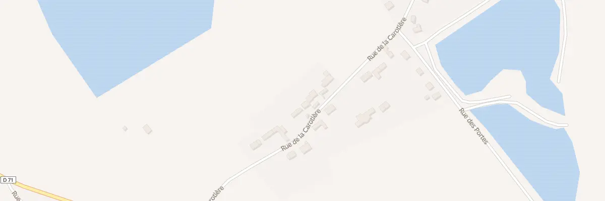 Plan du 13 Rue de la Carotière à Fains
