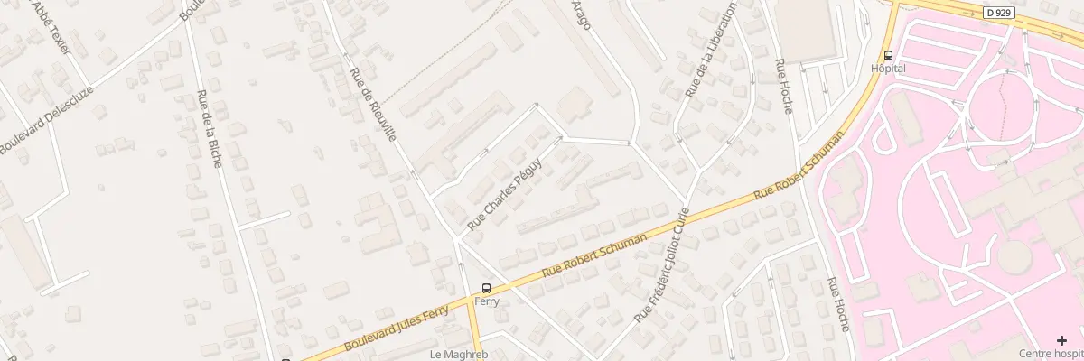 Plan du 8 Rue Charles Peguy à Dreux