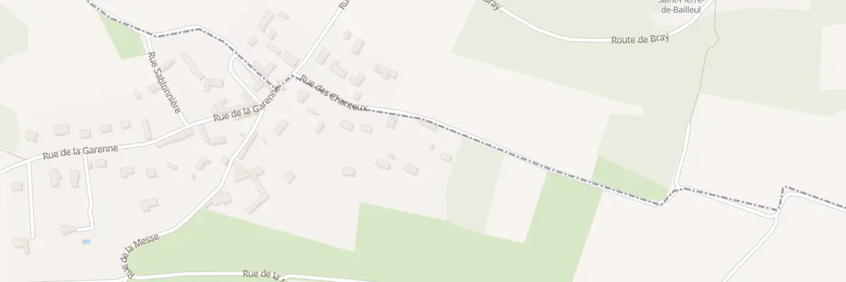 Plan du 14 Rue des Chanteux à Villez-sous-Bailleul