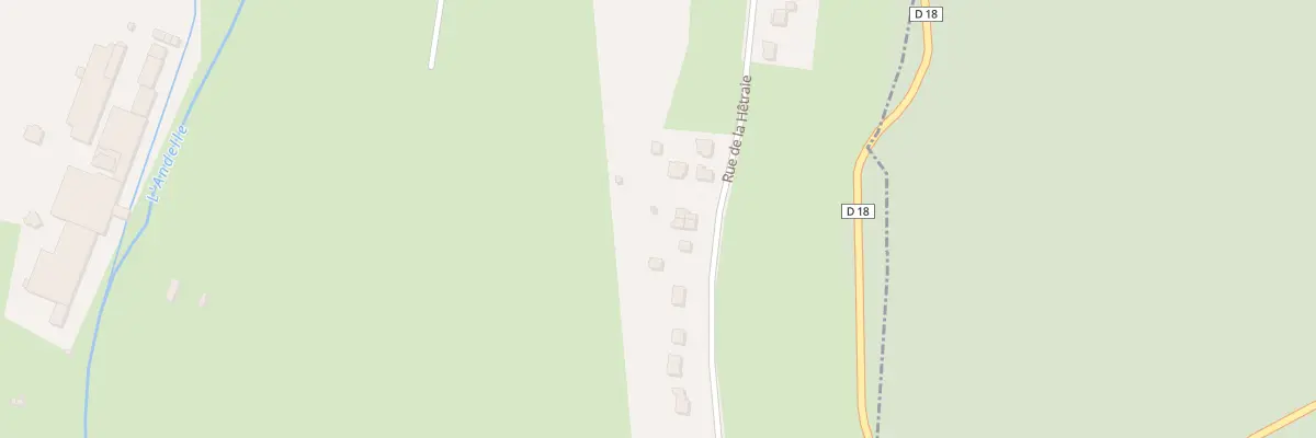 Plan du 276 Rue de la Hetraie à Perriers-sur-Andelle