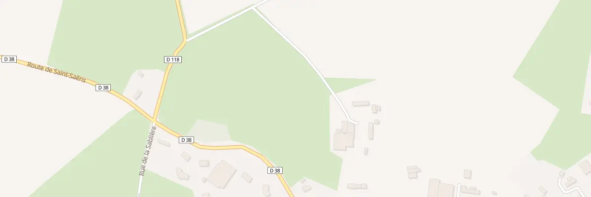 Plan du 100 Rte de Neufbosc à Mathonville