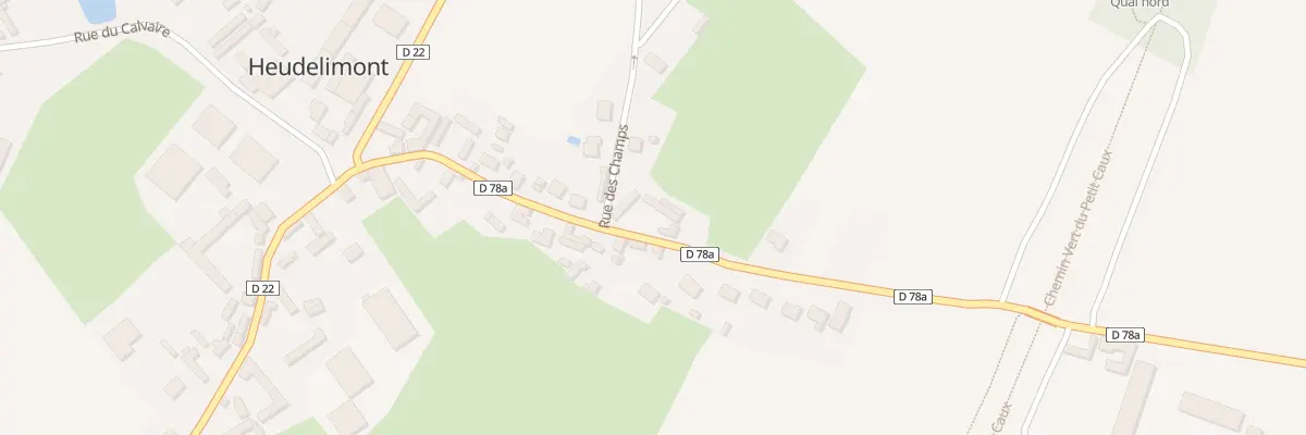 Plan du 5075 Heudelimont Hameau à Saint-Rémy-Boscrocourt