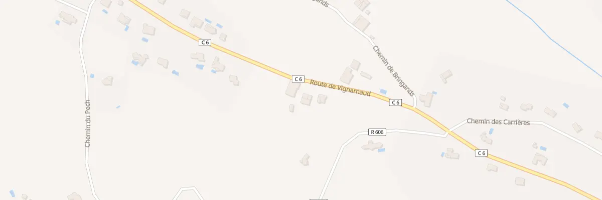 Plan du 4150A Rte de Vignarnaud à Montauban