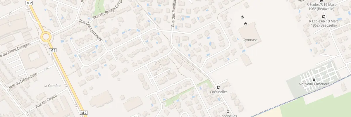 Plan du 32 Rue des Papillons à Beauzelle