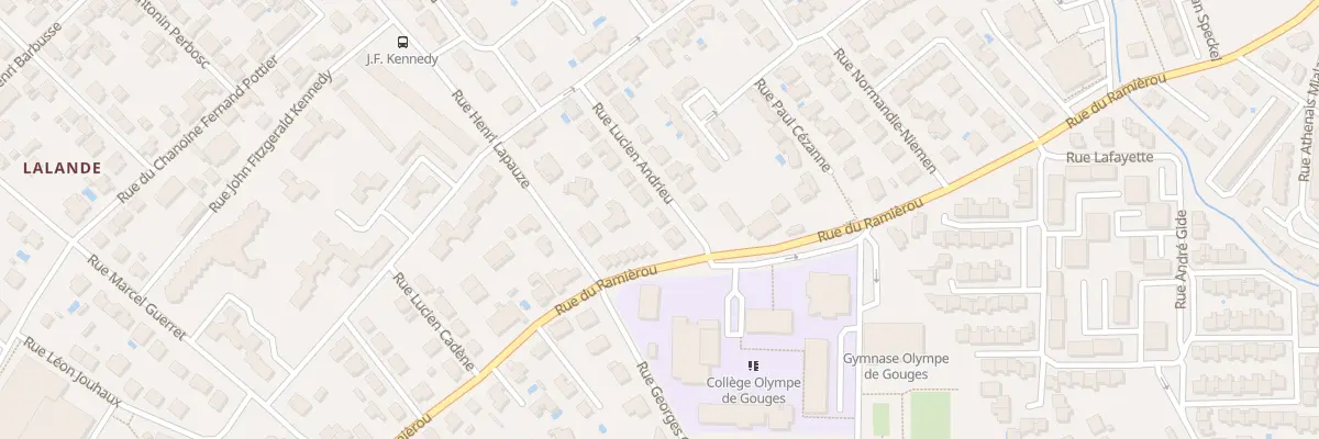 Plan du 3 Rue Lucien Andrieu à Montauban