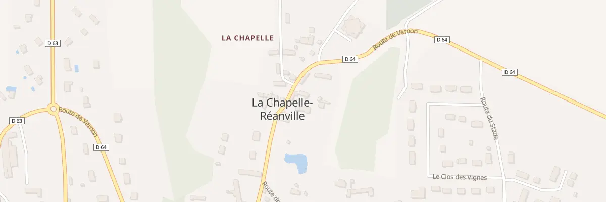 Plan du 5 Rte de Vernon à La Chapelle-Longueville