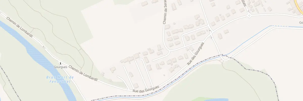 Plan du 2 Imp de Séran à Fenouillet