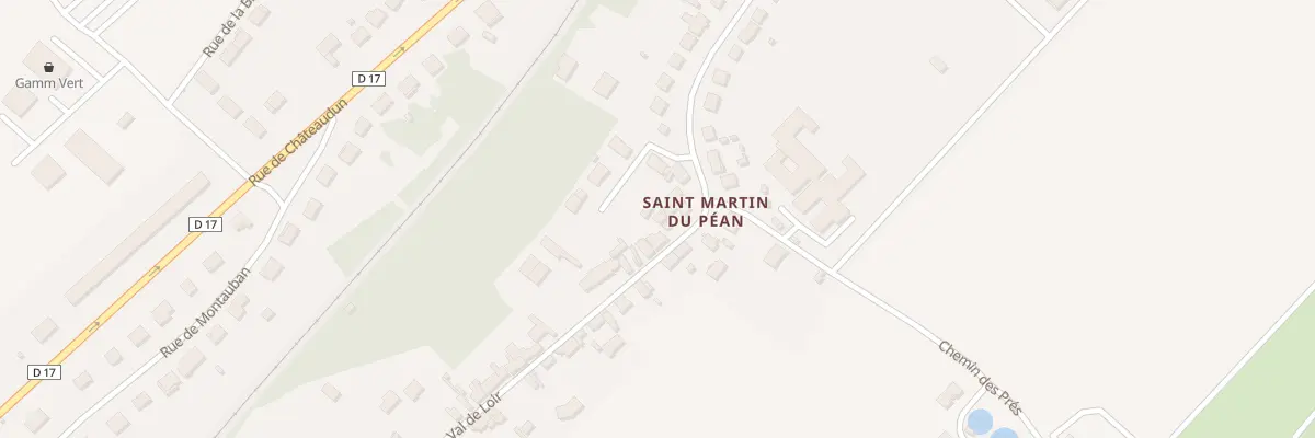 Plan du 6 Rue du Val de Loir à Bonneval