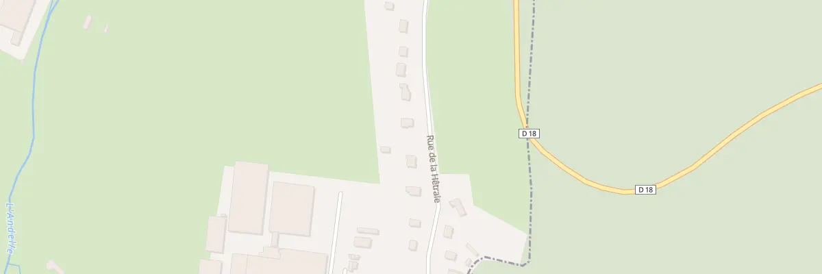 Plan du 458 Rue de la Hetraie à Perriers-sur-Andelle