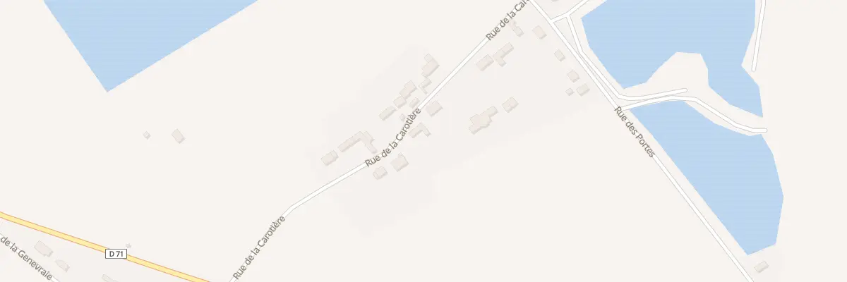Plan du 8 Rue de la Carotière à Fains