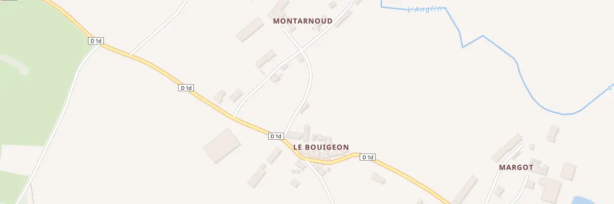 Plan du 14 Le Bouigeon à La Châtre-Langlin