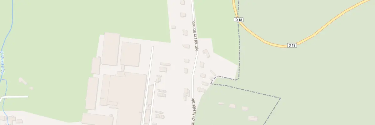 Plan du 564 Rue de la Hetraie à Perriers-sur-Andelle
