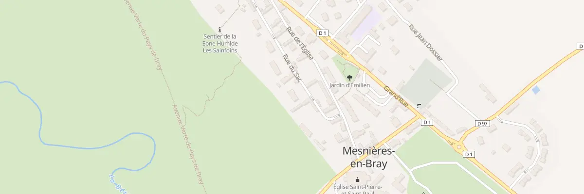 Plan du 24 Rue du Sac à Mesnières-en-Bray