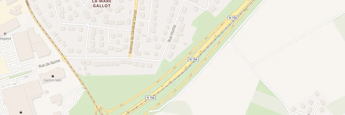 Plan du 85 Rue Hoche à Dreux