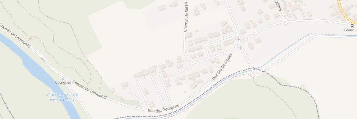Plan du 6 Che de Séran à Fenouillet