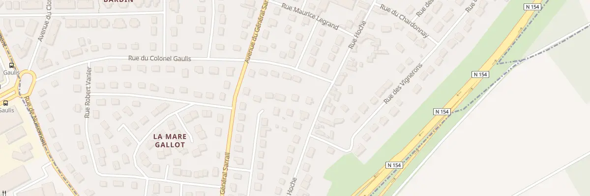 Plan du 68B Rue Hoche à Dreux