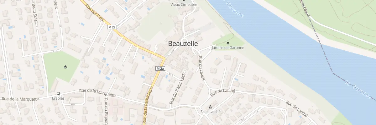 Plan du 8 Rue du Lavoir à Beauzelle