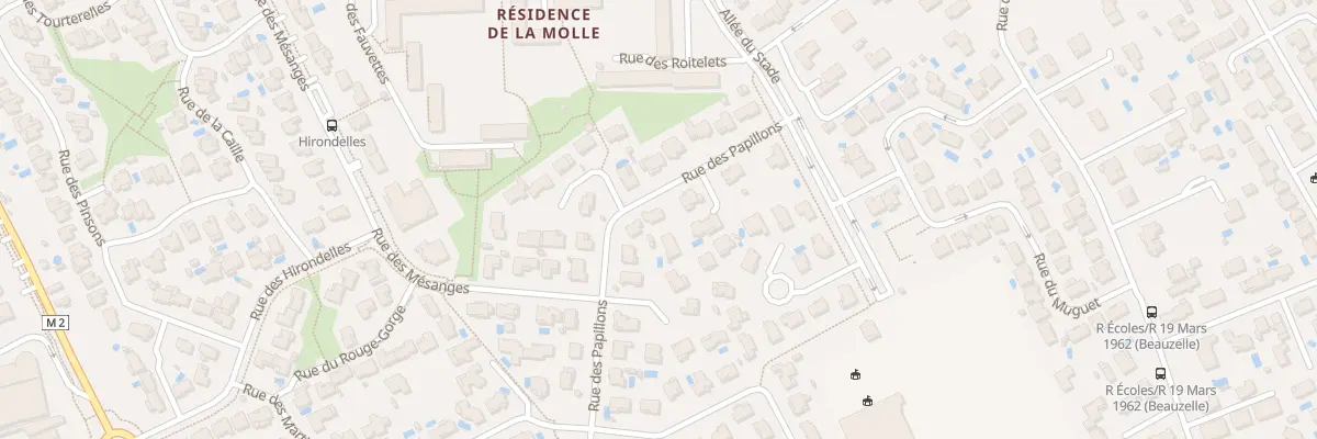 Plan du 3 Rue des Papillons à Beauzelle