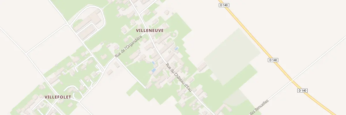Plan du 13 Rue du Château d’Eau à Saint-Denis-sur-Loire