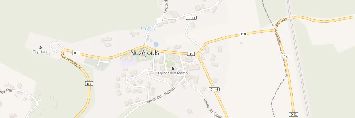 Plan du 6 Rue des Metiers à Nuzéjouls