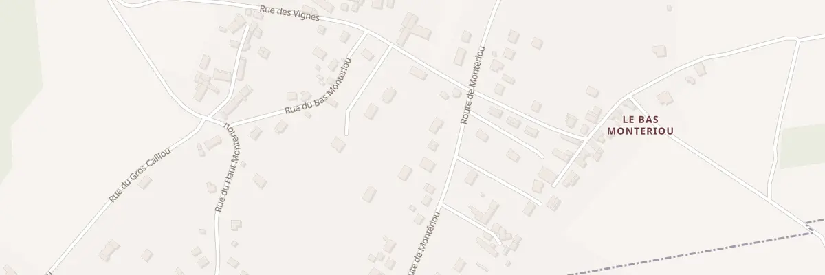 Plan du 47 Rte de Montériou à Saint-Romain-sur-Cher