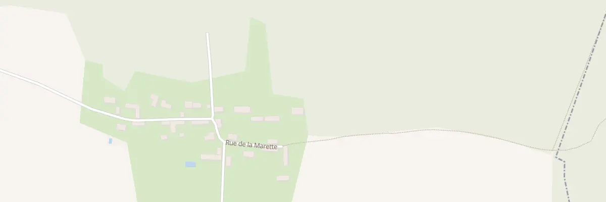 Plan du 8 Che de la Marette à Mouettes