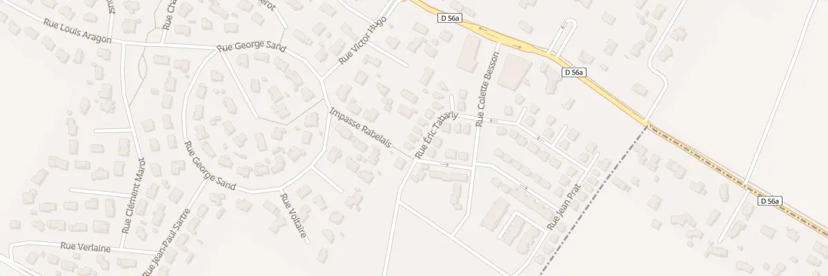 Plan du 18 Rue Eric Tabarly à Roquettes