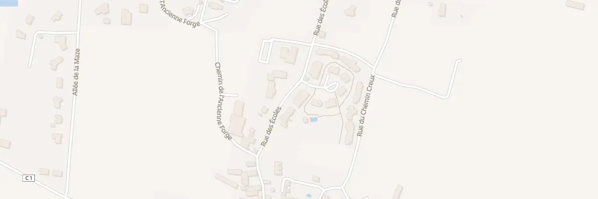 Plan du 1294 Le Bourg Est à Pazayac