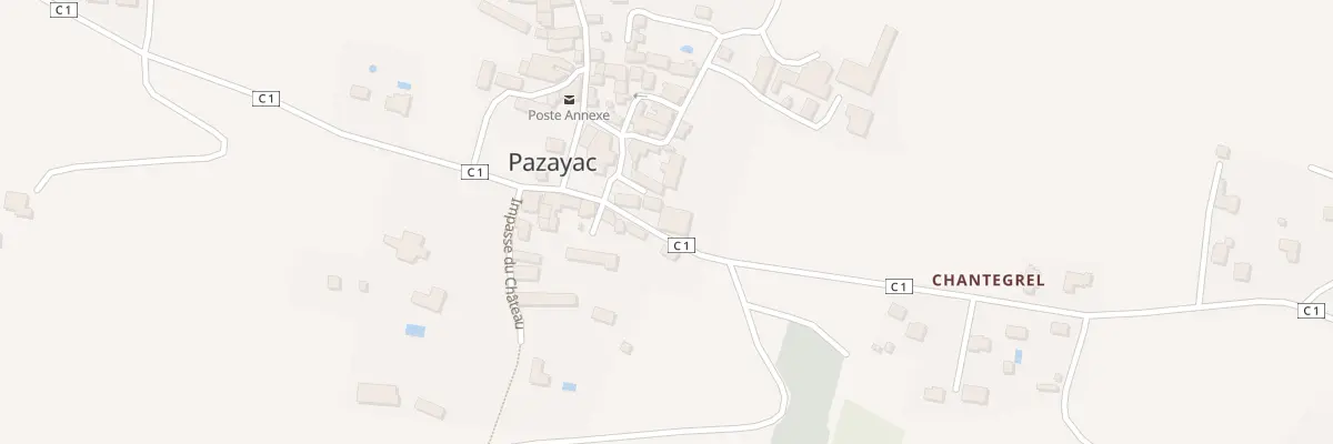 Plan du 51 Rue du 11 Novembre 1918 à Pazayac
