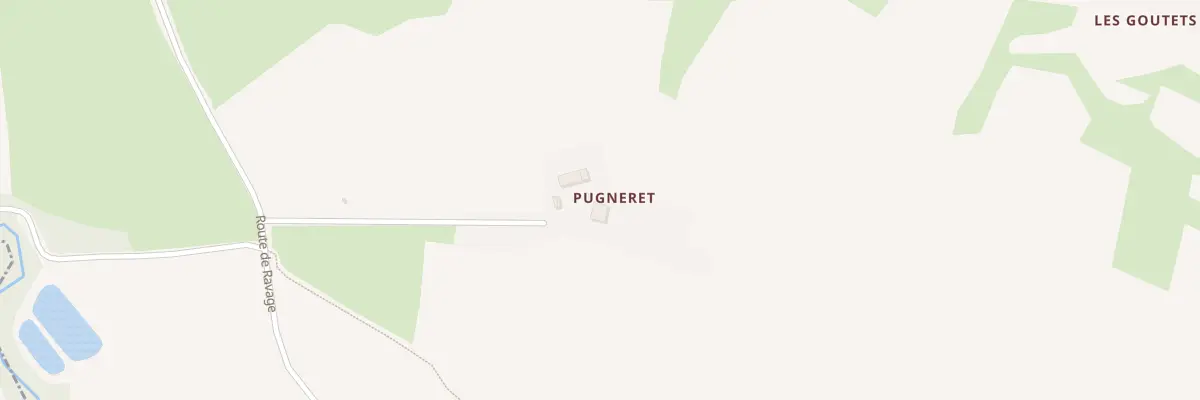 Plan du 1392 Rte de Ravage à Saint-Ybars