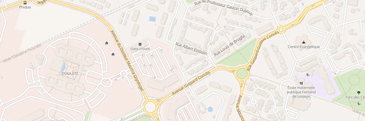 Plan du 51 Rue du Profes Gaston Dupouy à Toulouse