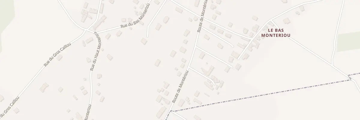 Plan du 43 Rte de Montériou à Saint-Romain-sur-Cher