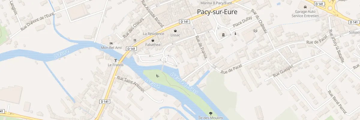 Plan du 10B Rue des Moulins à Pacy-sur-Eure
