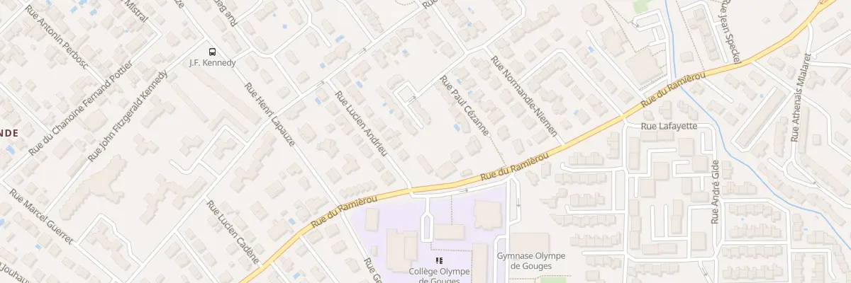 Plan du 2C Rue Lucien Andrieu à Montauban