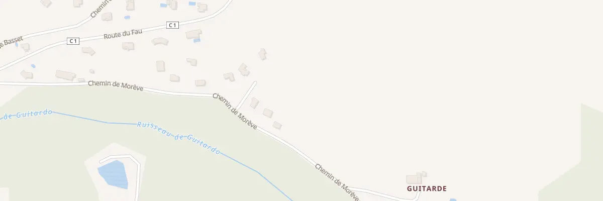 Plan du 537 Che de Moreve à Corbarieu