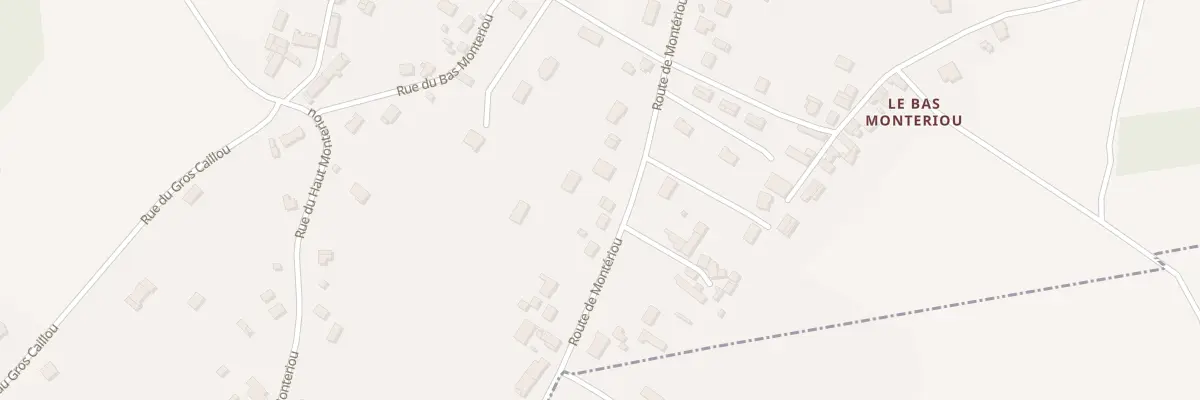 Plan du 43 Rte de Montériou à Saint-Romain-sur-Cher