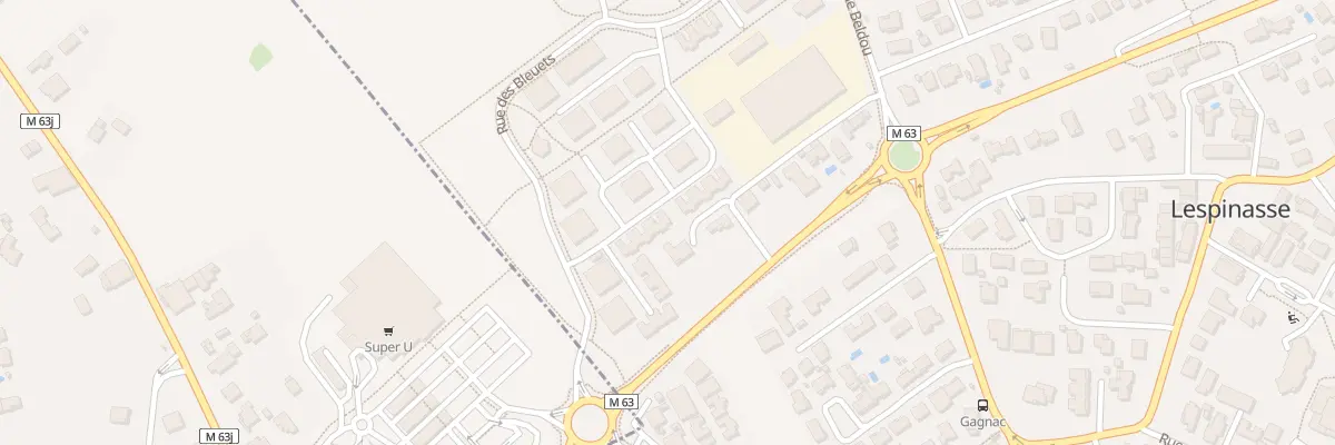 Plan du 13 Rue del Pastura à Lespinasse