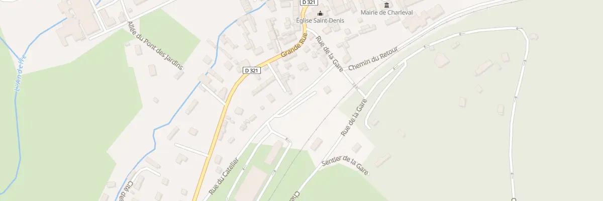 Plan du 2 Rue de la Gare à Charleval