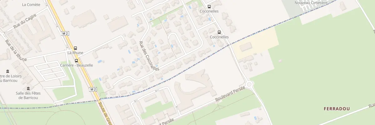 Plan du 13 Rue des Coccinelles à Beauzelle