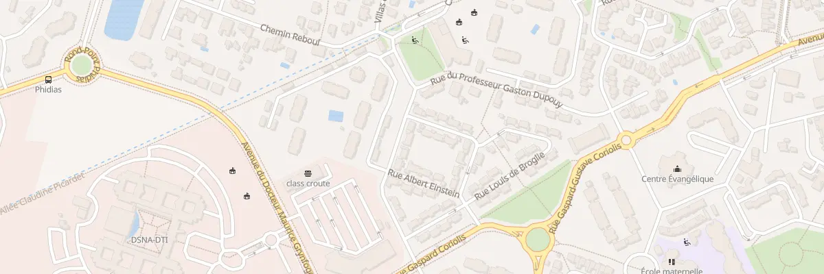 Plan du 35 Rue du Profes Gaston Dupouy à Toulouse