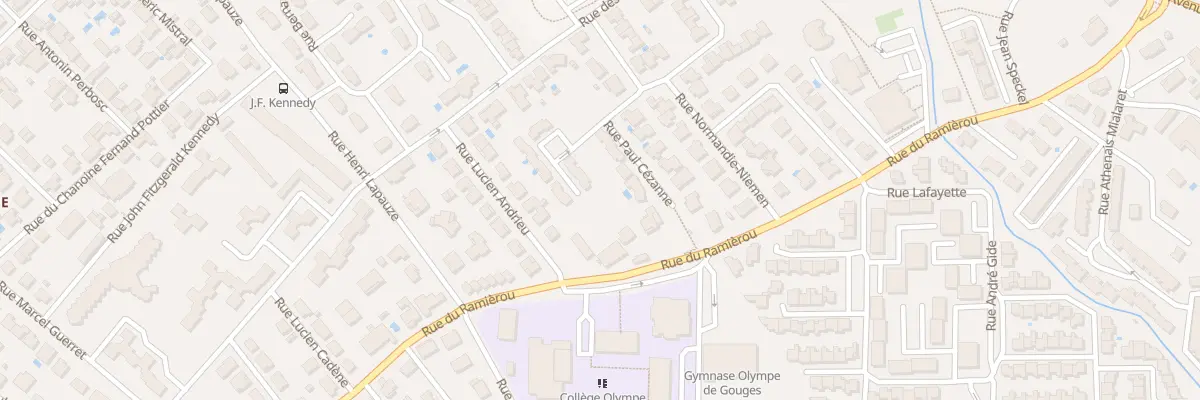 Plan du 2B Rue Lucien Andrieu à Montauban